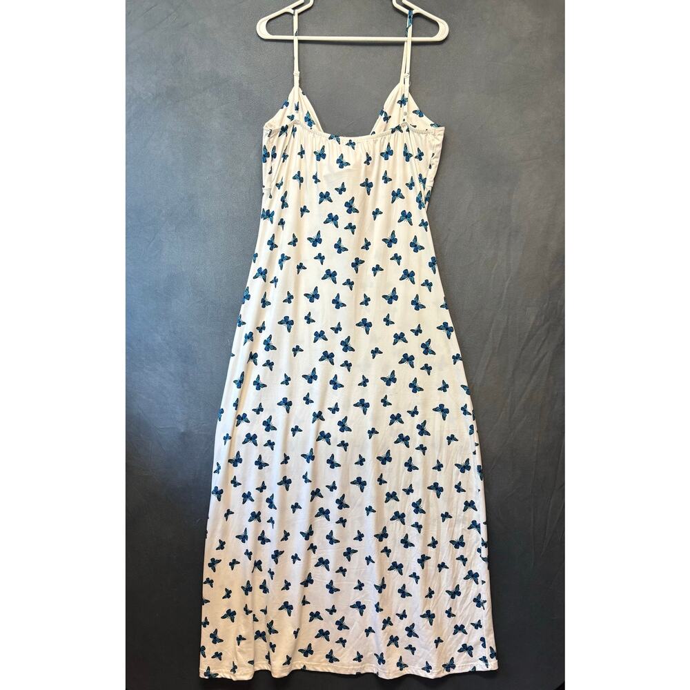 J for Justify XL Butterfly Fairy Cottagecore Maxi Dress Ethereal Boho Y2K Summer - Picture 2 of 13